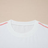 USA Graphic Half Sleeve Loose Ribbed Top - Pages & Parcels