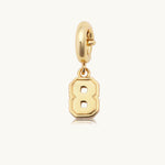 Varsity Number Charm I Little Words Project - Pages & Parcels