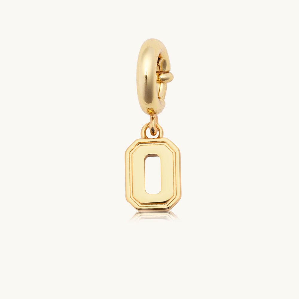 Varsity Number Charm I Little Words Project - Pages & Parcels