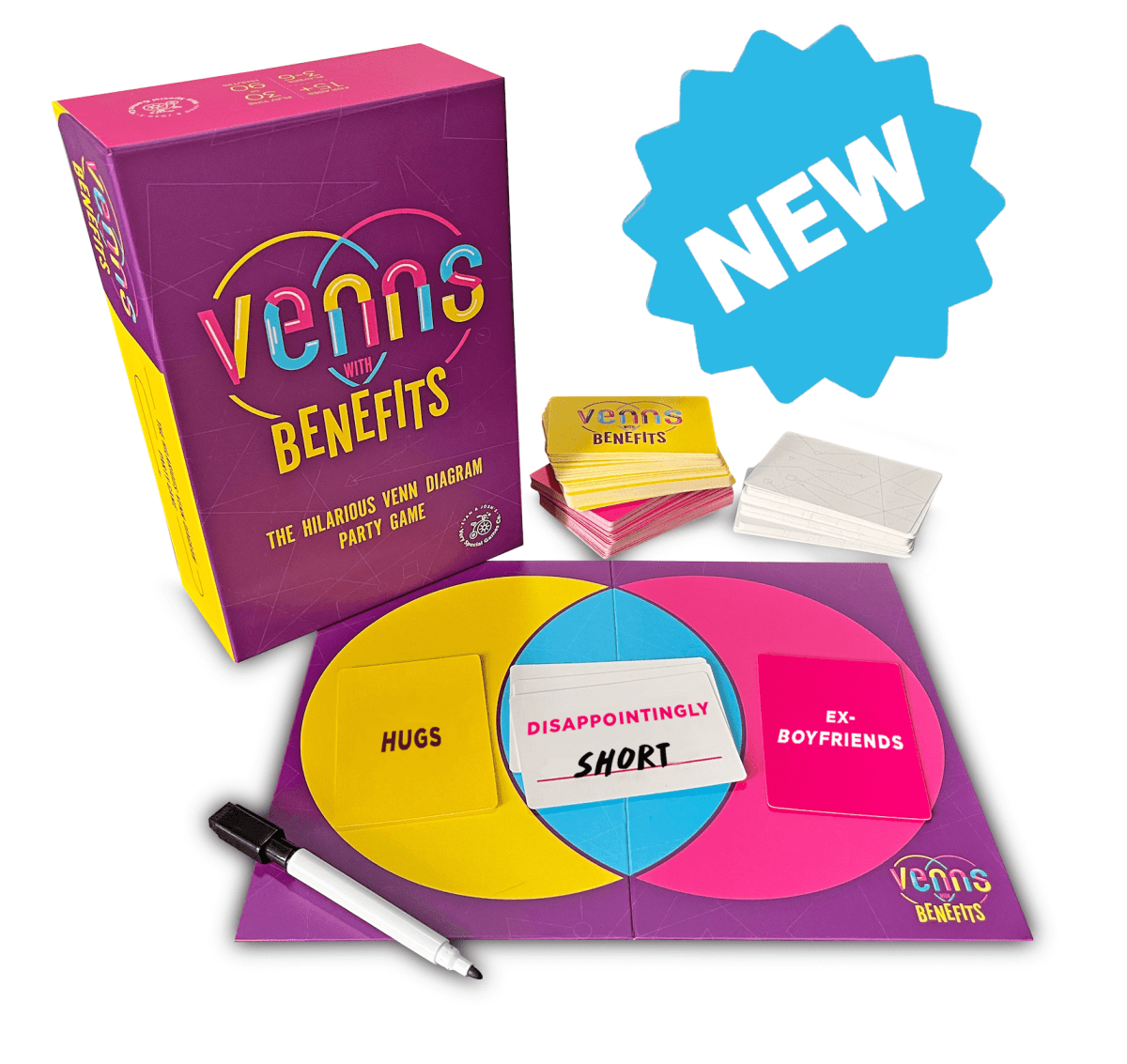 Venns with Benefits: The Hilarious Venn Diagram Game - Pages & Parcels