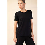 VISCOSE MODAL SHORT SLEEVE TOP | Rae Mode - Pages & Parcels