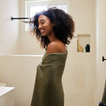 Waffle Bath Towel | Geometry - Pages & Parcels