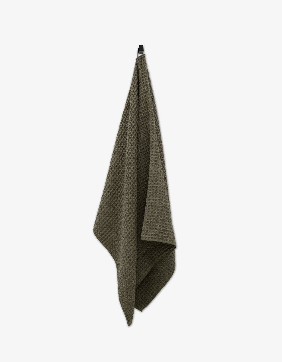 Waffle Bath Towel | Geometry - Pages & Parcels
