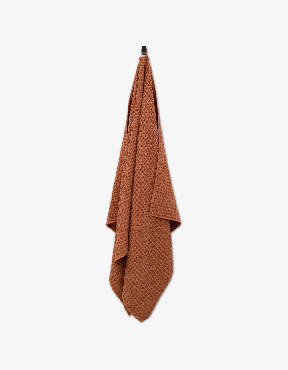 Waffle Bath Towel | Geometry - Pages & Parcels