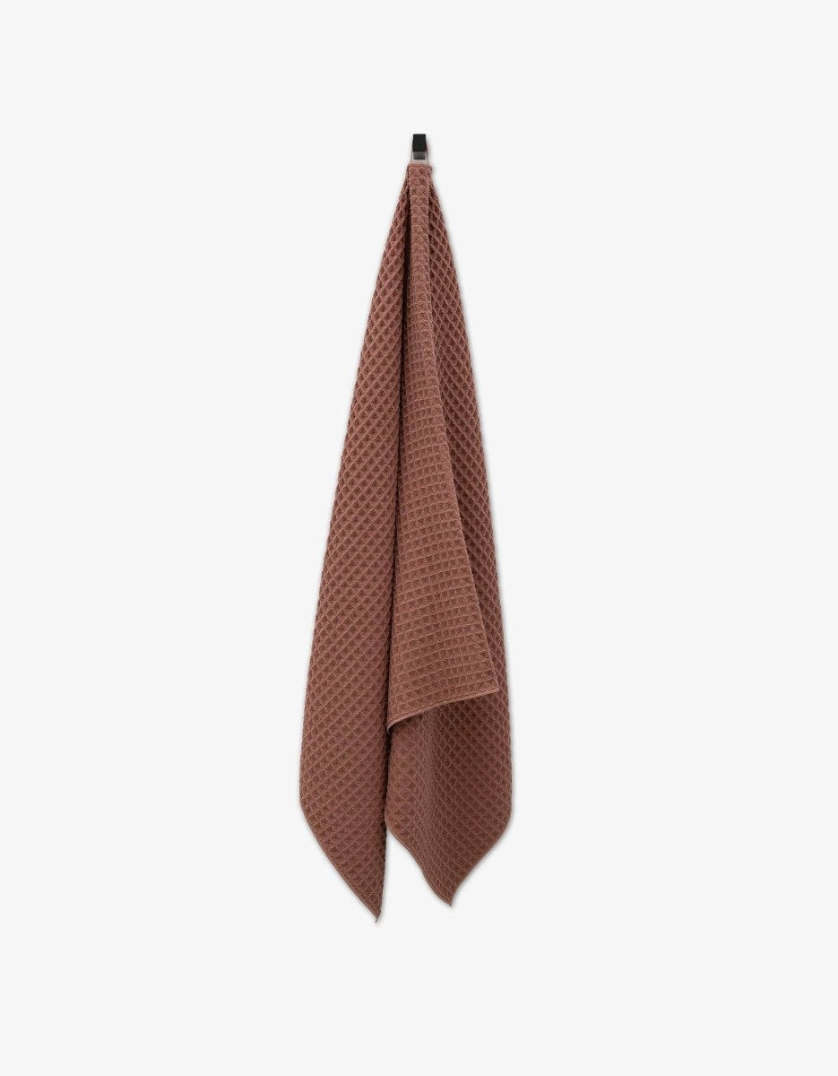Waffle Bath Towel | Geometry - Pages & Parcels