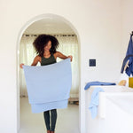 Waffle Bath Towel | Geometry - Pages & Parcels