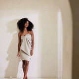 Waffle Bath Towel | Geometry - Pages & Parcels
