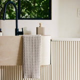 Waffle Hand Towel | Geometry - Pages & Parcels