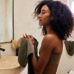 Waffle Hand Towel | Geometry - Pages & Parcels