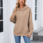 Waffle Knit Everyday Hoodie - Pages & Parcels