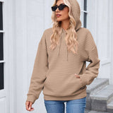 Waffle Knit Everyday Hoodie - Pages & Parcels