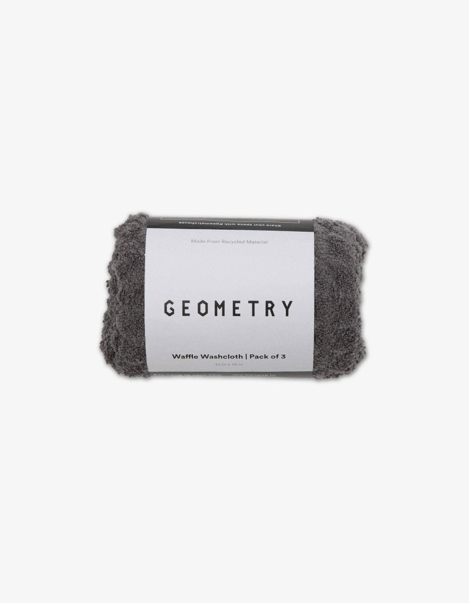 Waffle Washcloth Set | Geometry - Pages & Parcels