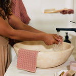 Waffle Washcloth Set | Geometry - Pages & Parcels
