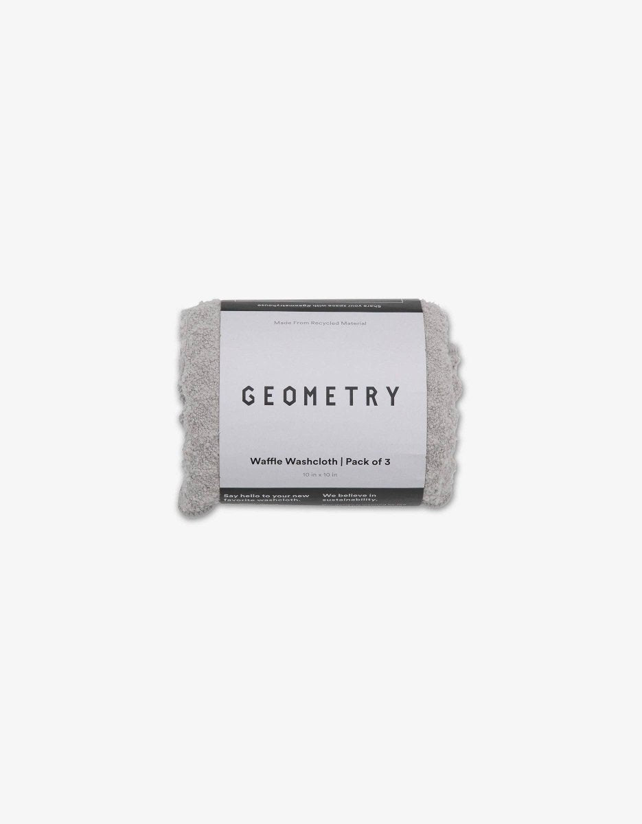 Waffle Washcloth Set | Geometry - Pages & Parcels