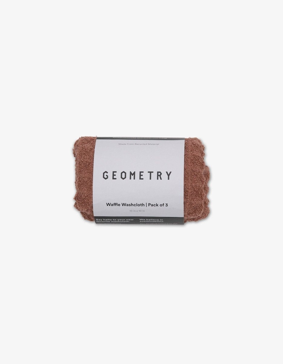 Waffle Washcloth Set | Geometry - Pages & Parcels