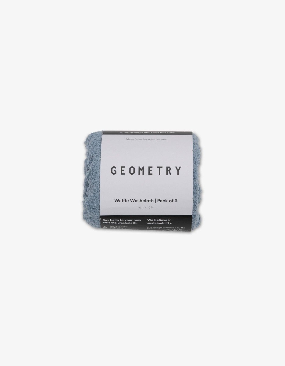 Waffle Washcloth Set | Geometry - Pages & Parcels