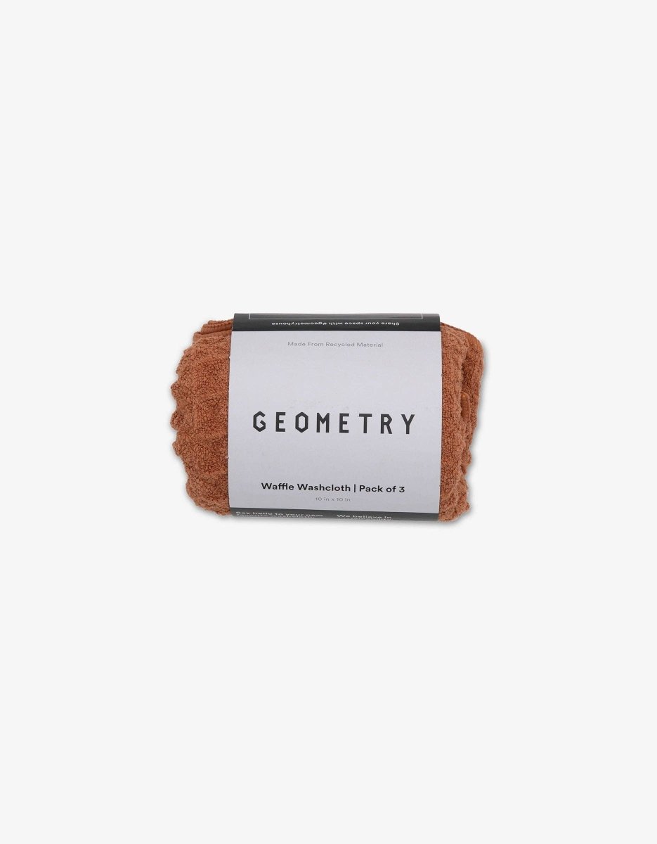 Waffle Washcloth Set | Geometry - Pages & Parcels