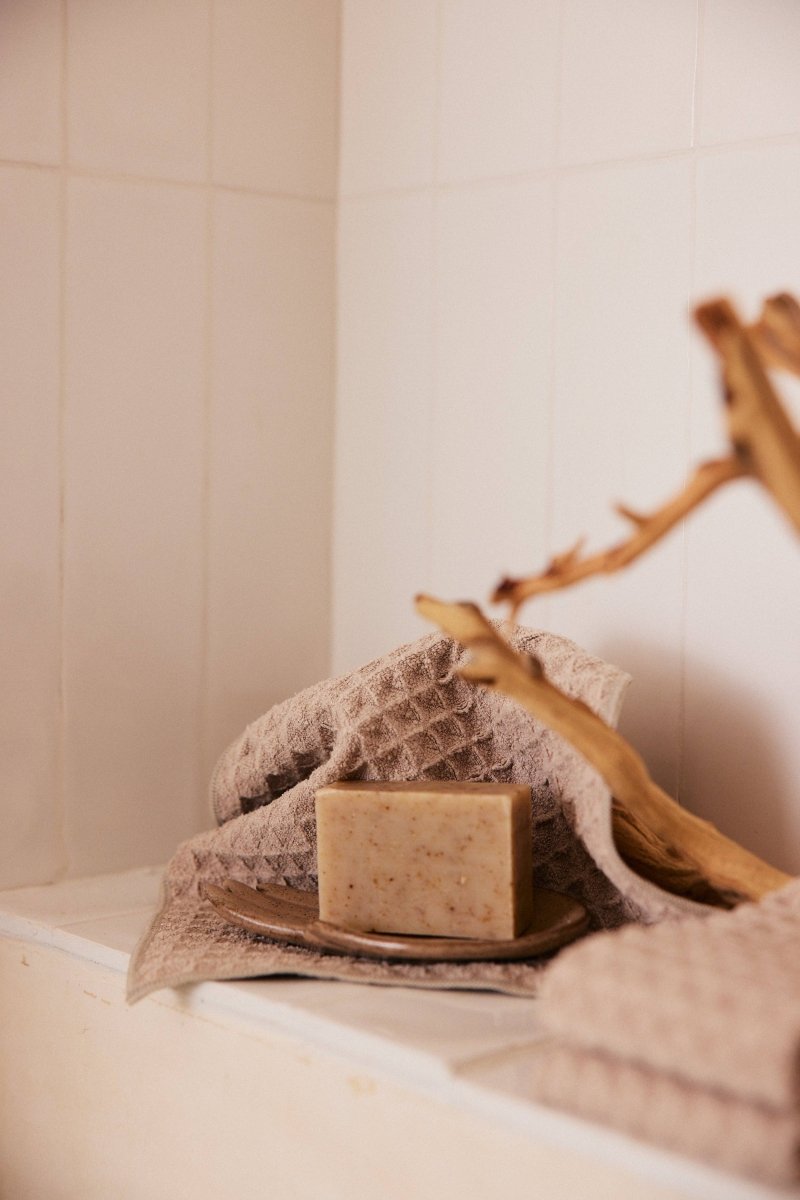Waffle Washcloth Set | Geometry - Pages & Parcels