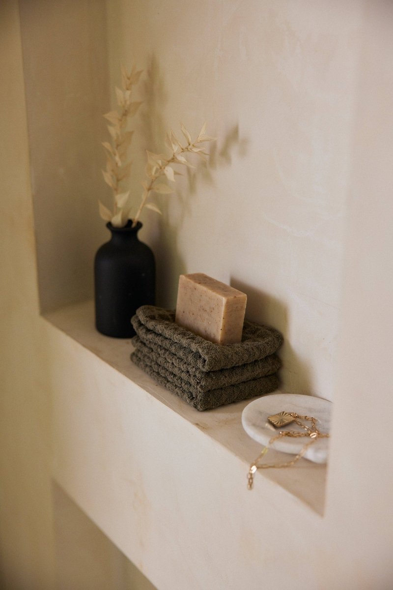 Waffle Washcloth Set | Geometry - Pages & Parcels