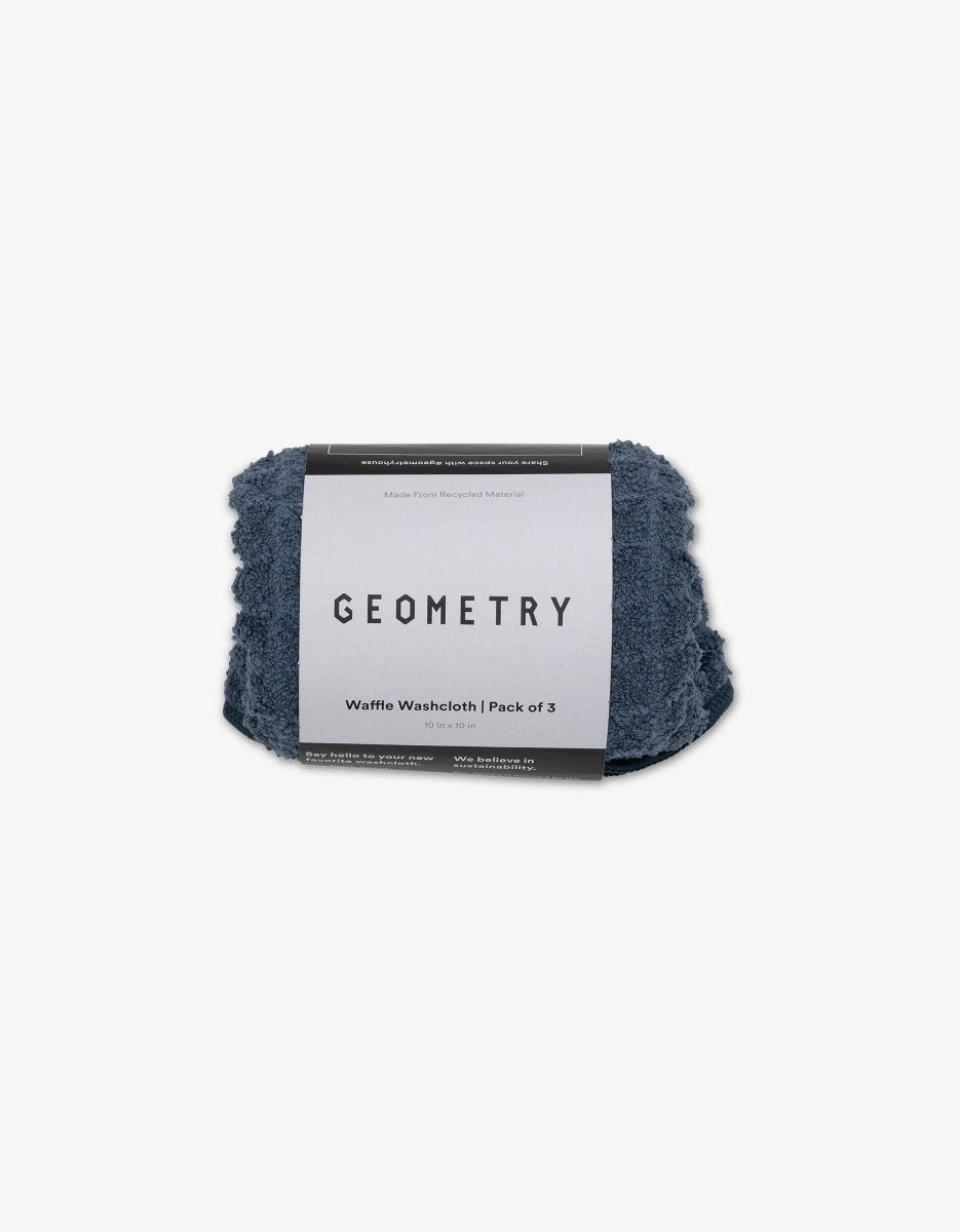 Waffle Washcloth Set | Geometry - Pages & Parcels