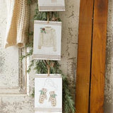 Warm And Cozy Beadboard Ornament - Pages & Parcels