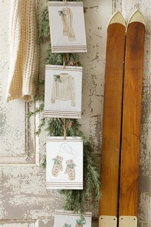 Warm And Cozy Beadboard Ornament - Pages & Parcels
