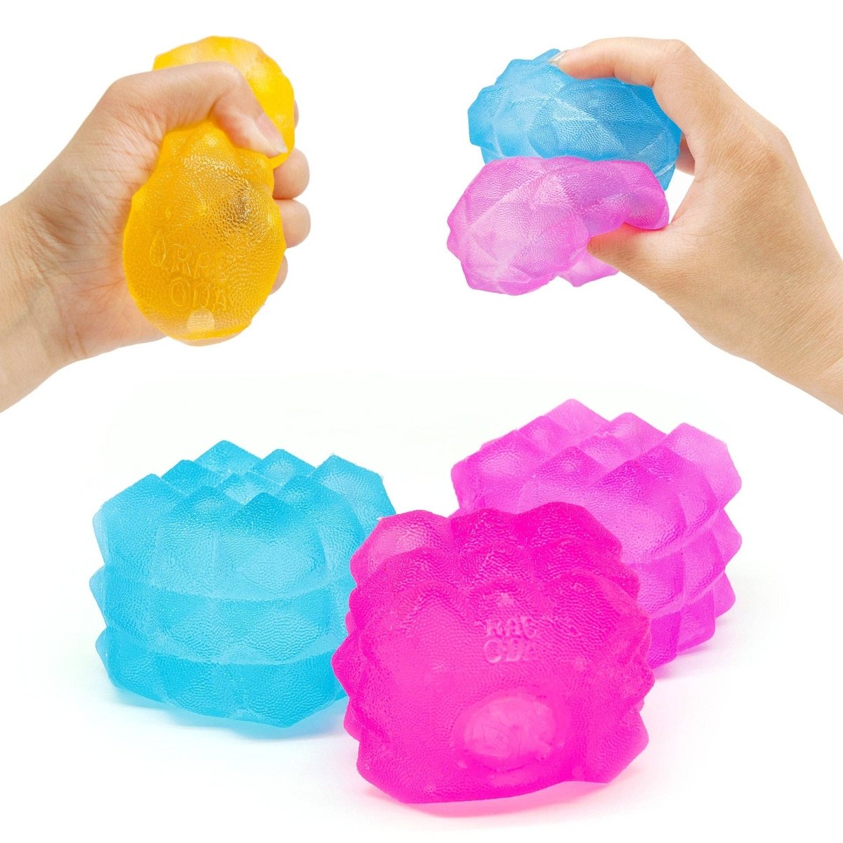 Water Cube Polygonal Ice Cube Malt Sugar Stress Relief Toy - Pages & Parcels
