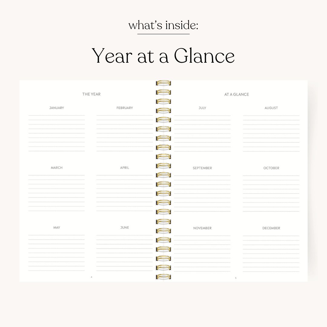 Waterfall 2026 Yearly Planner - Pages & Parcels