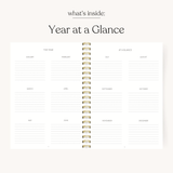 Waterfall 2026 Yearly Planner - Pages & Parcels