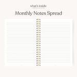 Waterfall 2026 Yearly Planner - Pages & Parcels