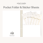 Waterfall 2026 Yearly Planner - Pages & Parcels