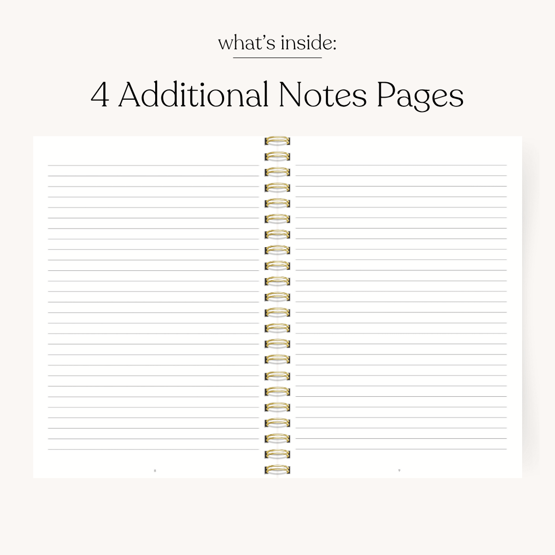 Waterfall 2026 Yearly Planner - Pages & Parcels
