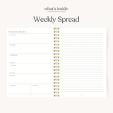 Waterfall 2026 Yearly Planner - Pages & Parcels