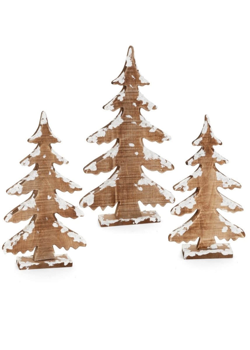 White Wood Decor Tree - Pages & Parcels