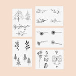 Wild Thing Temporary Tattoo Pack - Pages & Parcels