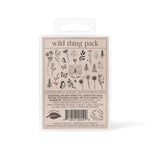 Wild Thing Temporary Tattoo Pack - Pages & Parcels