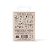 Wild Thing Temporary Tattoo Pack - Pages & Parcels