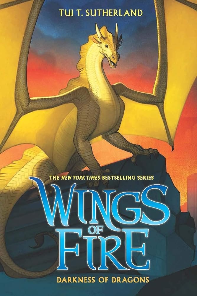 WINGS OF FIRE #10: DARKNESS OF DRAGONS cover image
