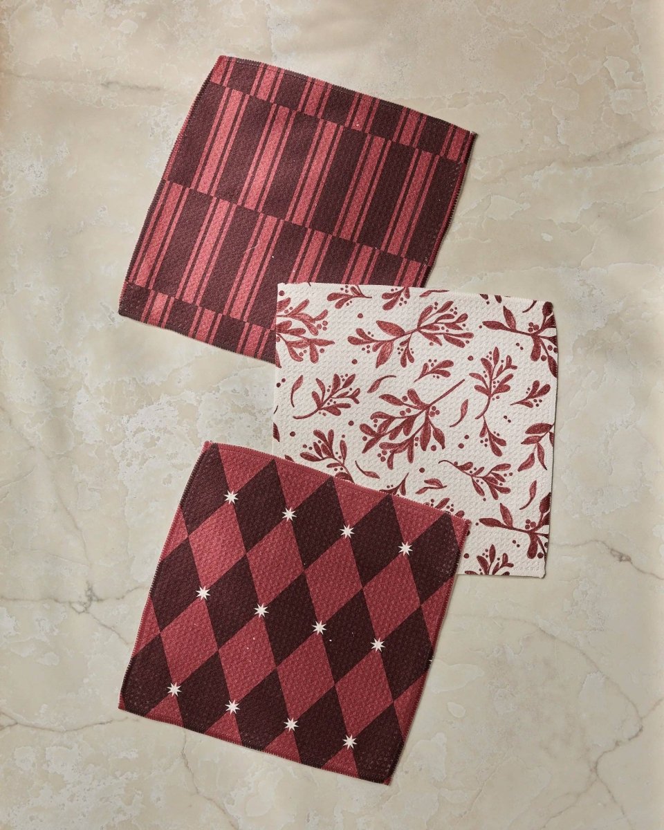 Winter Medley Dishcloth Set - Holiday 2026 - Pages & Parcels