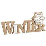Winter Sign w/ LED Natural White - Pages & Parcels