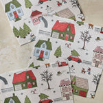 Winter Village Dishcloth Set - Holiday 2026 - Pages & Parcels