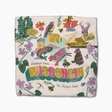 Wisconsin Dishcloth Set, 3 Pack | Geometry - Pages & Parcels