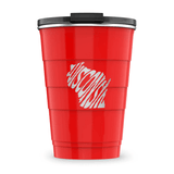 Wisconsin Red Tumbler | Pirani - Pages & Parcels
