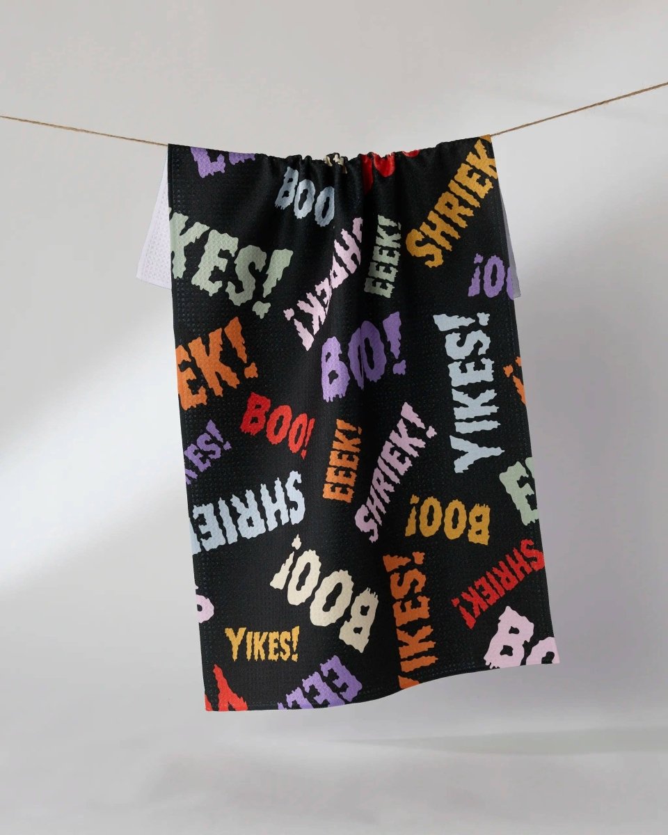 Word Fright Tea Towel - Pages & Parcels