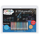 WS Playmat Kit 8.5" x 12" (4 mats, 8 Wonder Stix) | TPG Creations - Pages & Parcels