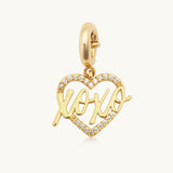 XOXO Heart - Charm - Pages & Parcels