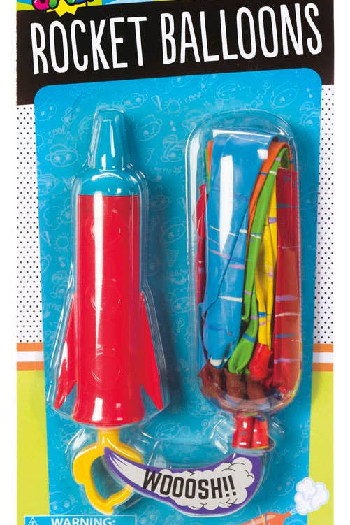 Yay! Rocket Balloons - Pages & Parcels