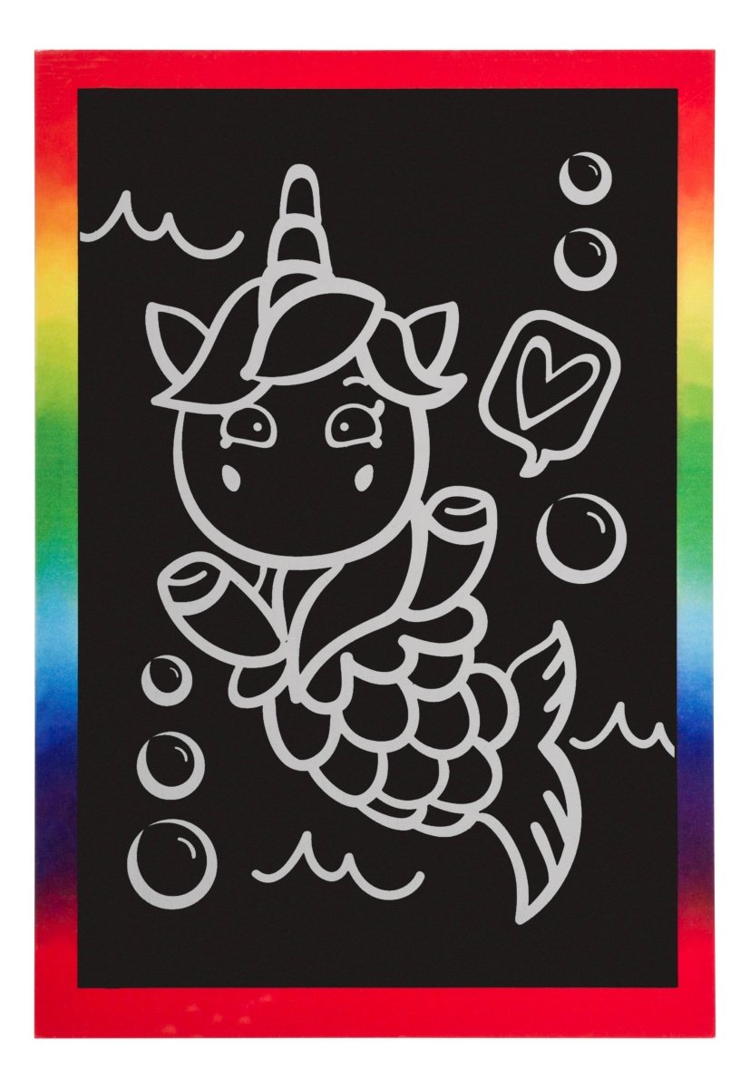 Yay! Scratch Art, Reveal The Four Different Designs - Pages & Parcels