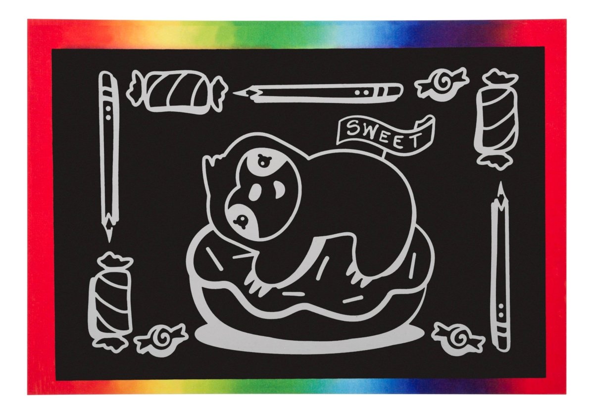 Yay! Scratch Art, Reveal The Four Different Designs - Pages & Parcels