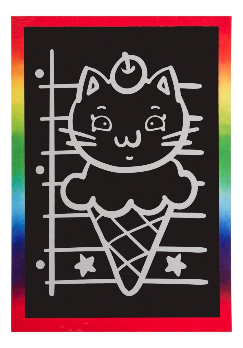 Yay! Scratch Art, Reveal The Four Different Designs - Pages & Parcels